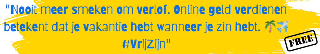 Snel Geld Verdienen met makkelijk werk vanuit huis